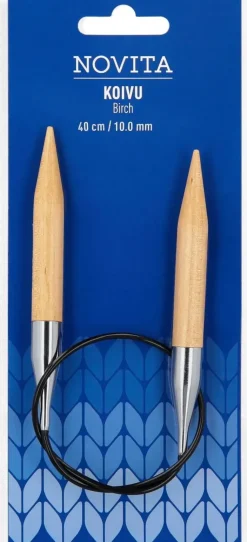 Novita Käsityötarvikkeet>Pyoropuikko Koivu 40Cm - 10Mm