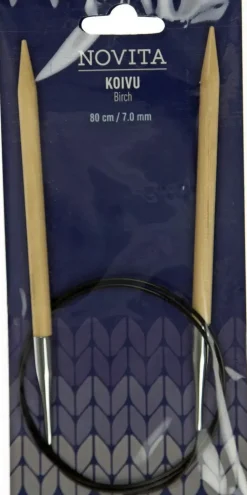 Novita Käsityötarvikkeet>Pyoropuikko Koivu 80Cm - 7Mm