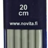Novita Käsityötarvikkeet>Sukkapuikot 20Cm - 7 Mm Harmaa