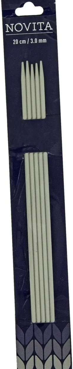 Novita Käsityötarvikkeet>Sukkapuikot 20Cm - 3 Mm Harmaa