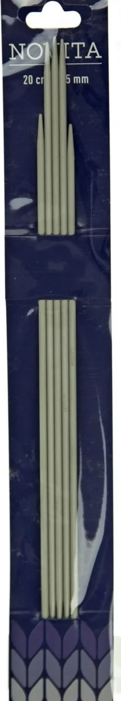 Novita Käsityötarvikkeet>Sukkapuikot 20Cm - 2,5Mm Harmaa