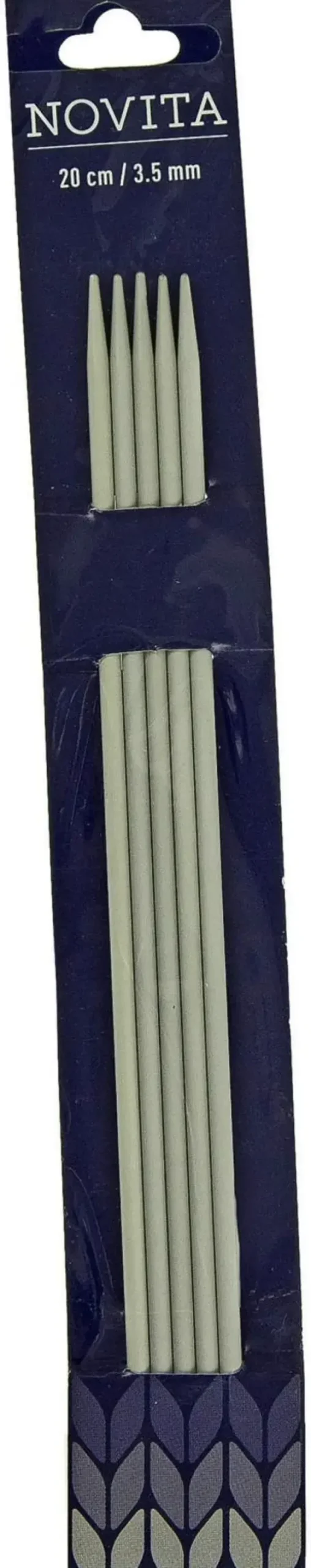 Novita Käsityötarvikkeet>Sukkapuikot 20Cm - 3,5Mm Harmaa