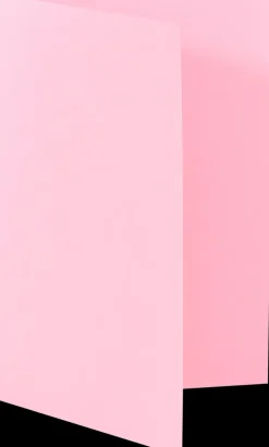 Karto Askartelutarvikkeet<2-Os. Kortti 15X21 Cm 220 Gsm Vaalean Punainen 10 Kpl/Pss