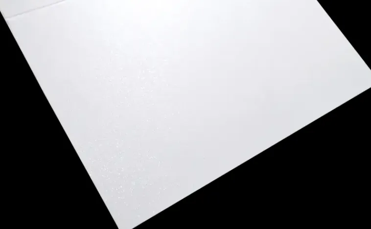 J.K. Primeco Askartelutarvikkeet<2-Os. Korttipohja Kimalle Valkoinen 10Kpl