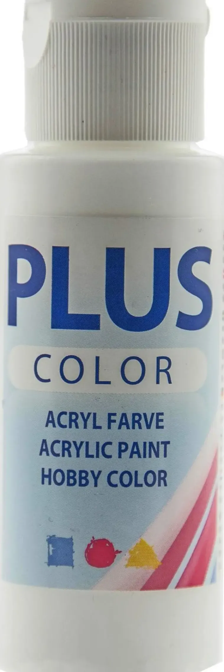 Plus Color Askartelutarvikkeet<Askartelumaali 60 Ml Valkoinen