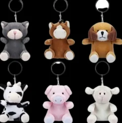 Ei merkkiä Toimistotarvikkeet>Plush Zoo Avaimenpera, Lajitelma