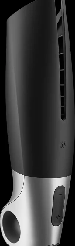 Satisfyer Seksivalineet<Power Masturbator Musta / Hopea