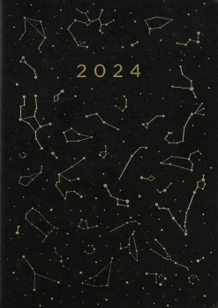 NNX Kalenterit>Poytakalenteri A5 Tahtikartta, Musta