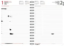 Ajasto Kalenterit>Poytakalenteri Anno, Sininen