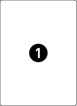 Printu0026Stick Toimistotarvikkeet>Print&Stick Tulostustarrat 210X297 Mm A4 100 Arkkia