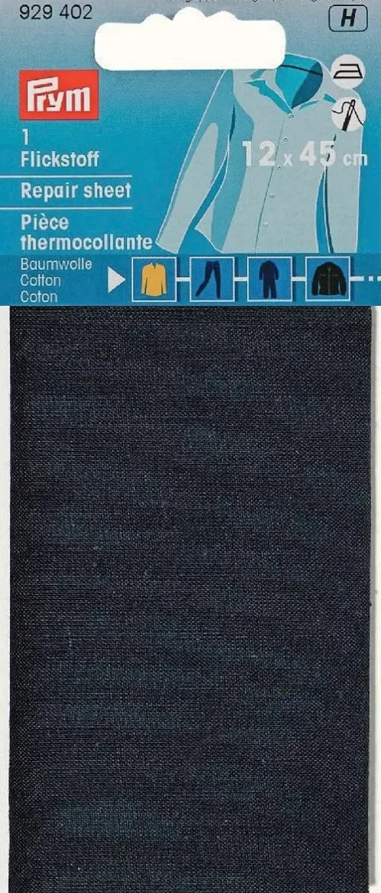 Prym Käsityötarvikkeet>Korjauspaikka Silitettava 12X45Cm Navy