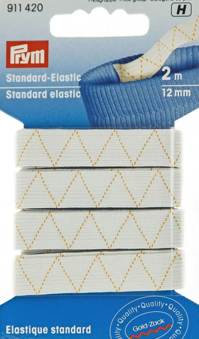 Prym Käsityötarvikkeet>Kuminauha 12Mm 2M Valkoinen