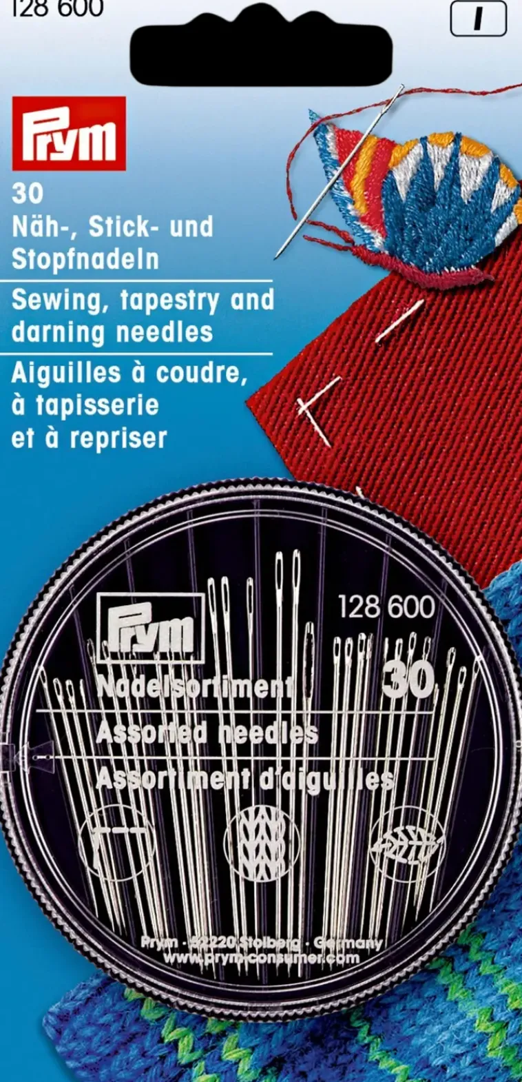 Prym Käsityötarvikkeet>Neulapakkaus 30 Kpl