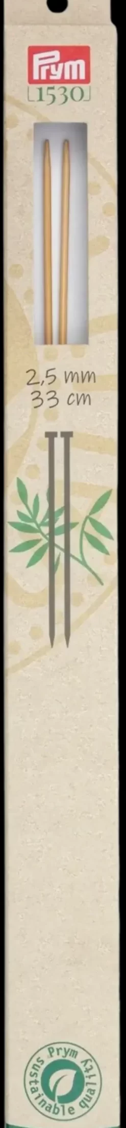 Prym Käsityötarvikkeet>Neulepuikko 2,5 33Cm Bambua