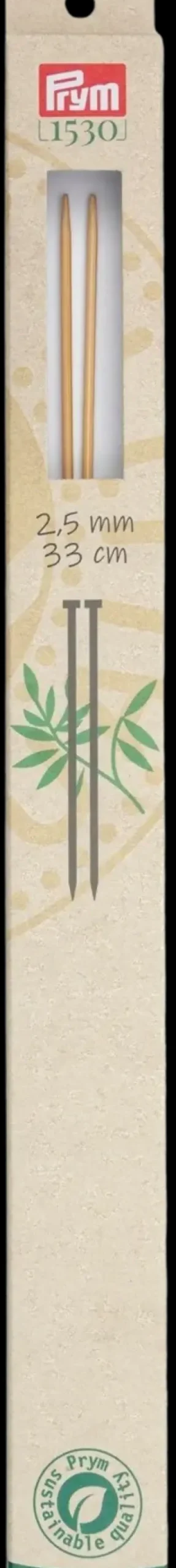 Prym Käsityötarvikkeet>Neulepuikko 2,5 33Cm Bambua
