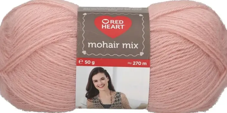 Red Heart Käsityötarvikkeet>Prym Neulelanka Mohair Mix 50G Punainen