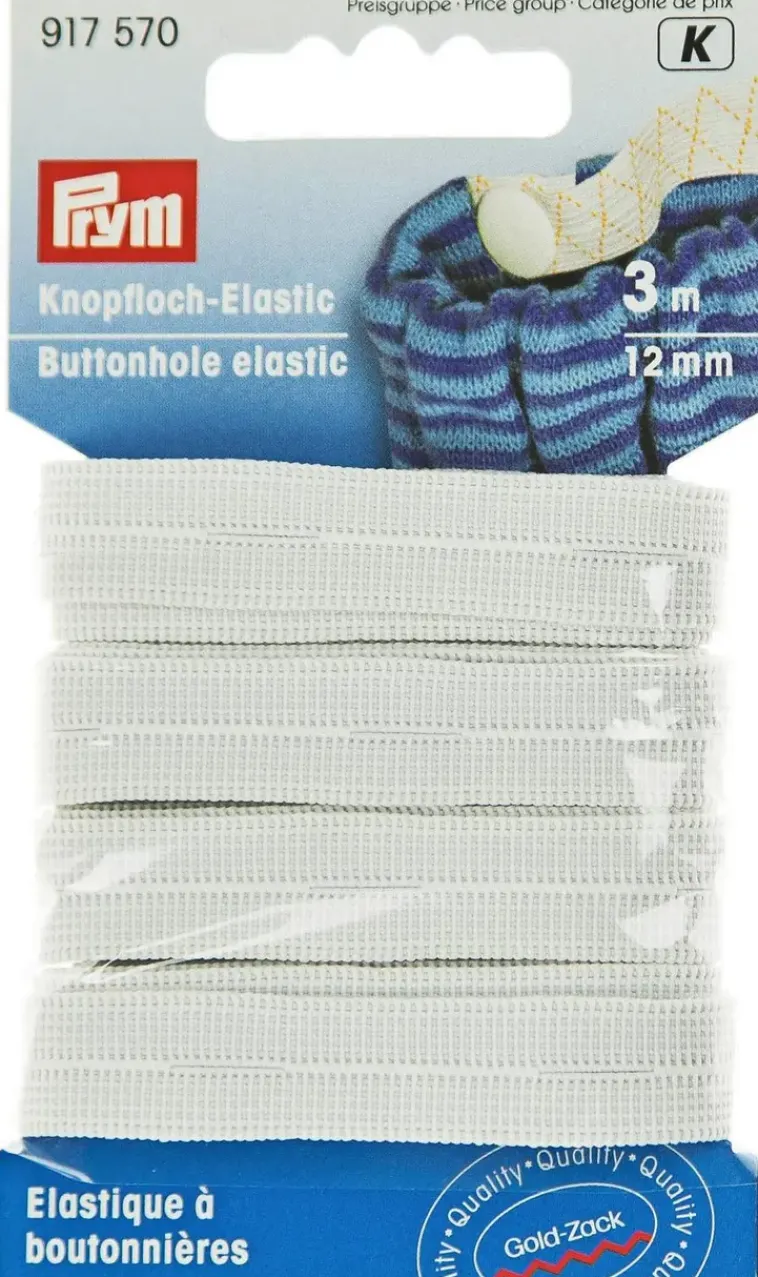 Prym Käsityötarvikkeet>Reikakuminauha 12Mm 3M Valkoinen