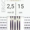 Prym Käsityötarvikkeet>Sukkapuikko Ergo 15Cm - 2,5 Mm