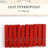J.K. Primeco Askartelutarvikkeet>Pyykkipojat Iso Punainen 10Kpl/Pkt