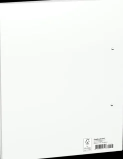 Quattro Color Paperitarvikkeet>Rengaskansio A4 Valkoinen