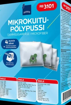 Rainbow Imurit Ja Tarvikkeet<Polypussi Rb3101 4Kpl + Moottorisuodatin