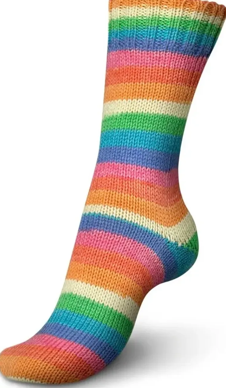 Schachenmayr Käsityötarvikkeet>Regia Sukkalanka Rainbow 6 Saikeinen 150 G