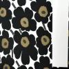 Marimekko Paperitarvikkeet>Rengaskansio 4 Cm Unikko Musta