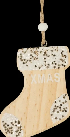 NNX Sesonkijuhlatarvikkeet>Roikkuva Puukoriste Glitterilla, Erilaisia