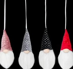 NNX Sesonkijuhlatarvikkeet>Roikkuva Tonttu Kristalli 16 Cm Tumma, Erilaisia