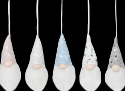 NNX Sesonkijuhlatarvikkeet>Roikkuva Tonttu Kristalli 16 Cm, Erilaisia