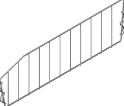 Lanka ja Muovi Säilytyskalusteet<Rullakiskokorin Jakaja Lm620 Hopeanharmaa (Rullakiskokoreihin Lm 610-615)