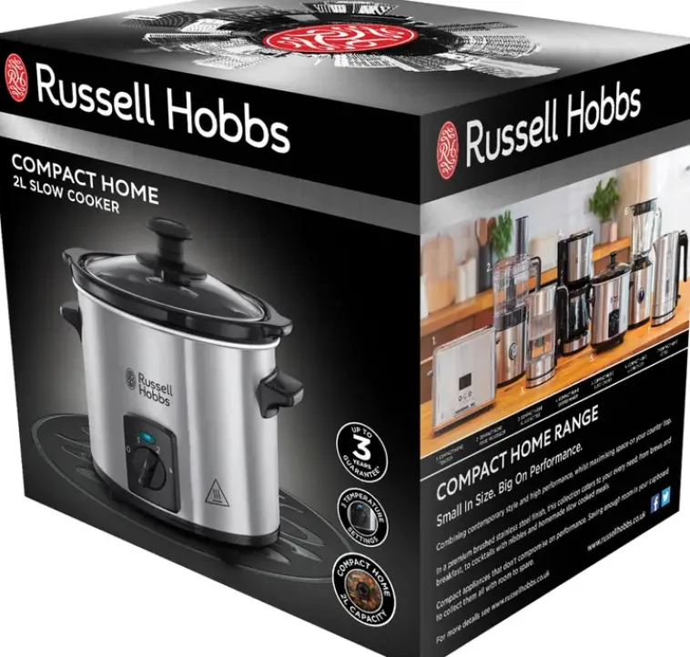 Russell Hobbs Kypsentäminen<Compact Home Haudutuspata