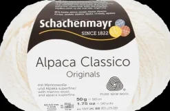 Schachenmayr Käsityötarvikkeet>Neulelanka Alpaca Classico 50G Valkoinen