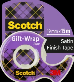 3M Toimistotarvikkeet>Scotch Giftwrap -Satiiniteippi, 19Mmx15M