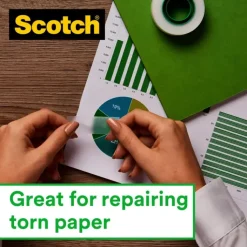 3M Toimistotarvikkeet></noscript>Scotch® Magic Invisible -Teippi, 19 Mm X 15 M + Kateen Sopiva Katkaisulaite