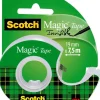 3M Toimistotarvikkeet>Scotch Magic -Teippi, 1 Rla 19 Mm X 7.5 M + 1 Minikatkaisija