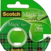 3M Toimistotarvikkeet>Scotch Magic -Teippi 1 Rla 12 Mm X 10 M + 1 Minikatkaisija