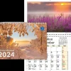 Aikataos Kalenterit>Seinakalenteri Suomen Maisemat A3 2024
