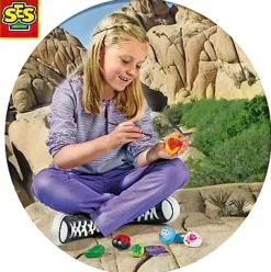 SES CREATIVE Askartelutarvikkeet<Kivien Maalaus Setti
