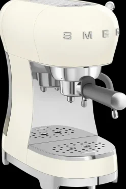 Smeg Kahvi Ja Tee<Ecf02Creu Espressokeitin, Kermanvalkoinen