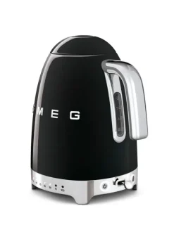 Smeg Kahvi Ja Tee<Musta Vedenkeitin Lampotilansaadolla Klf04Bleu