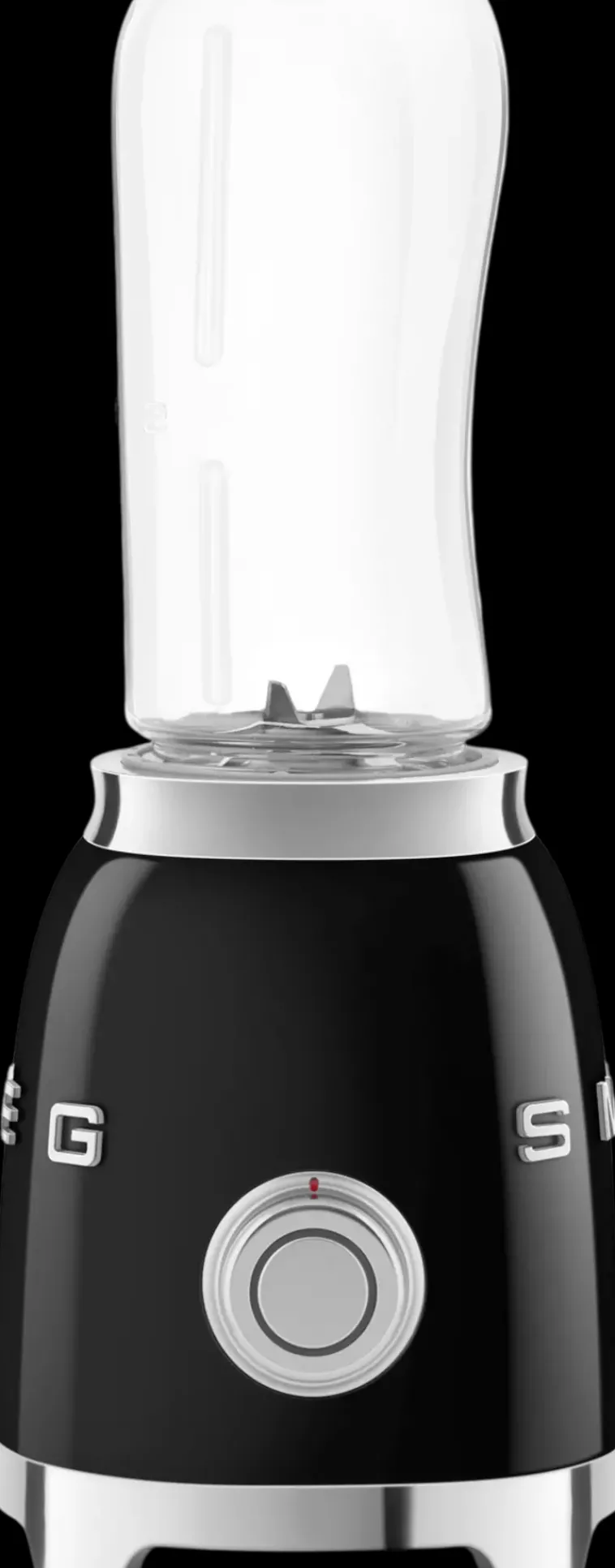 Smeg Ruoanvalmistuskoneet<Pieni Tehosekoitin Pbf01Bleu, Musta