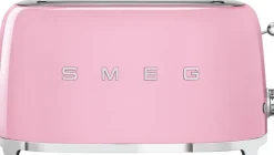 Smeg Kypsentäminen<Tsf02Pkeu 4-Viipaleen Leivanpaahdin Pinkki