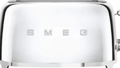 Smeg Kypsentäminen<Tsf02Sseu 4-Viipaleen Leivanpaahdin Kiillotettu Teras