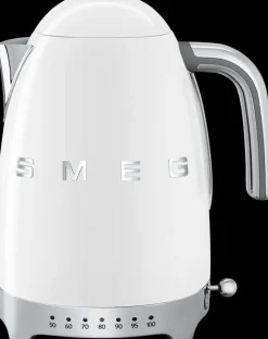 Smeg Kahvi Ja Tee<Valkoinen Vedenkeitin Lampotilansaadolla Klf04Wheu