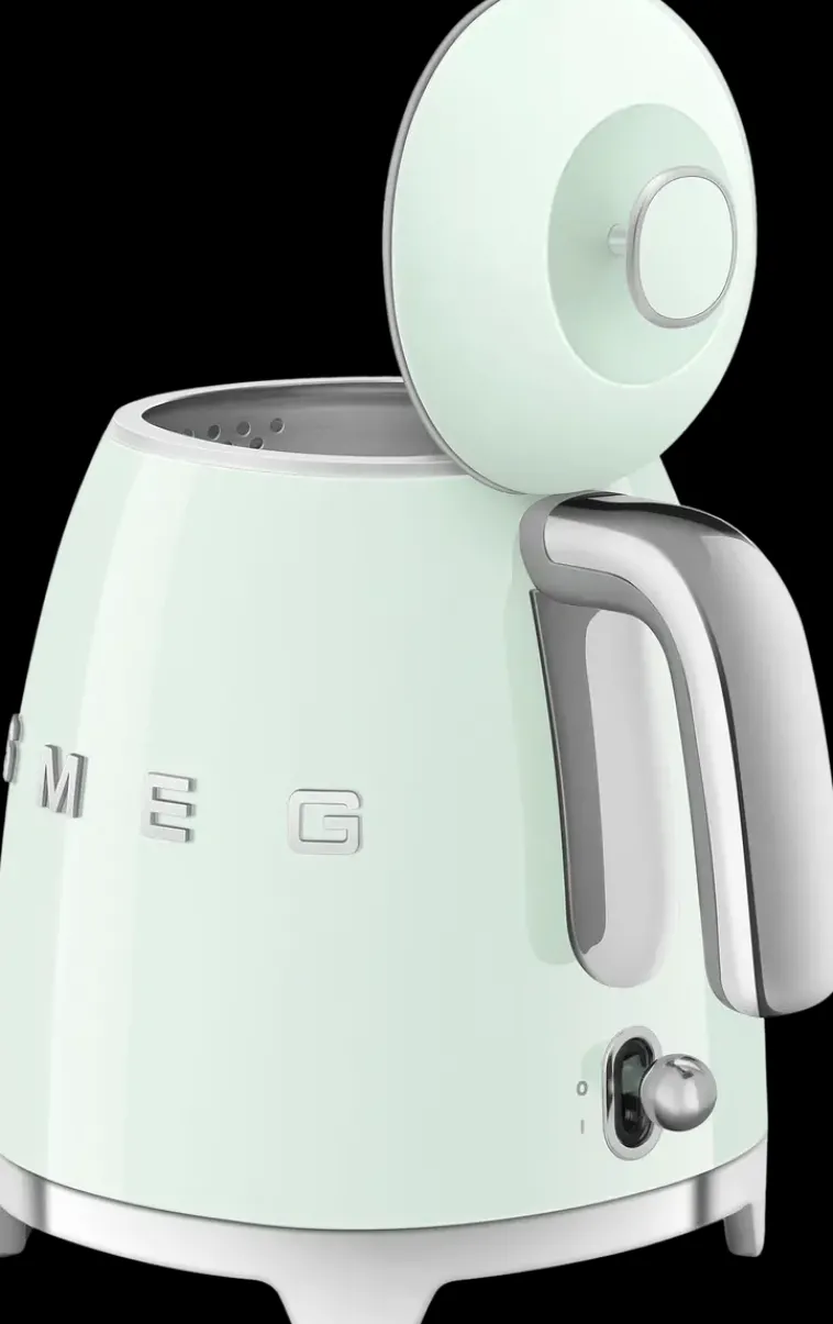 Smeg Kahvi Ja Tee<Vedenkeitin Klf05Pgeu 0,8 Litraa, Vaaleanvihrea