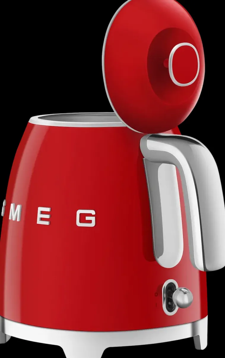 Smeg Kahvi Ja Tee<Vedenkeitin Klf05Rdeu 0,8 Litraa, Punainen