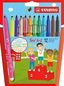 STABILO Toimistotarvikkeet>Tussikynasarja Trio A-Z 12 Varia
