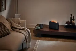 Stadler Form Ilmastointi Ja Huoneilma<Ben Ilmankostutin Liekkiefektilla Musta