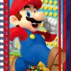 Super Mario TM Paperitarvikkeet>Super Mario A5 Kierremuistikirja Sulkijalla